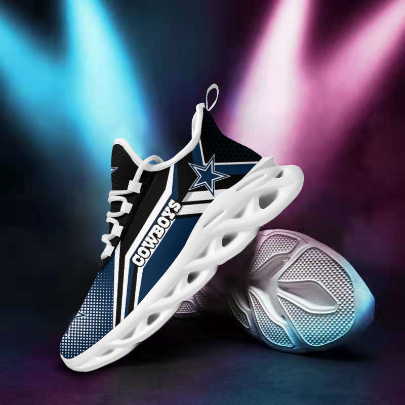 Dallas Cowboys NFL Max Soul Shoes Sneakers for Men And Women – NFL Football Fan Shoes, Team Sneakers