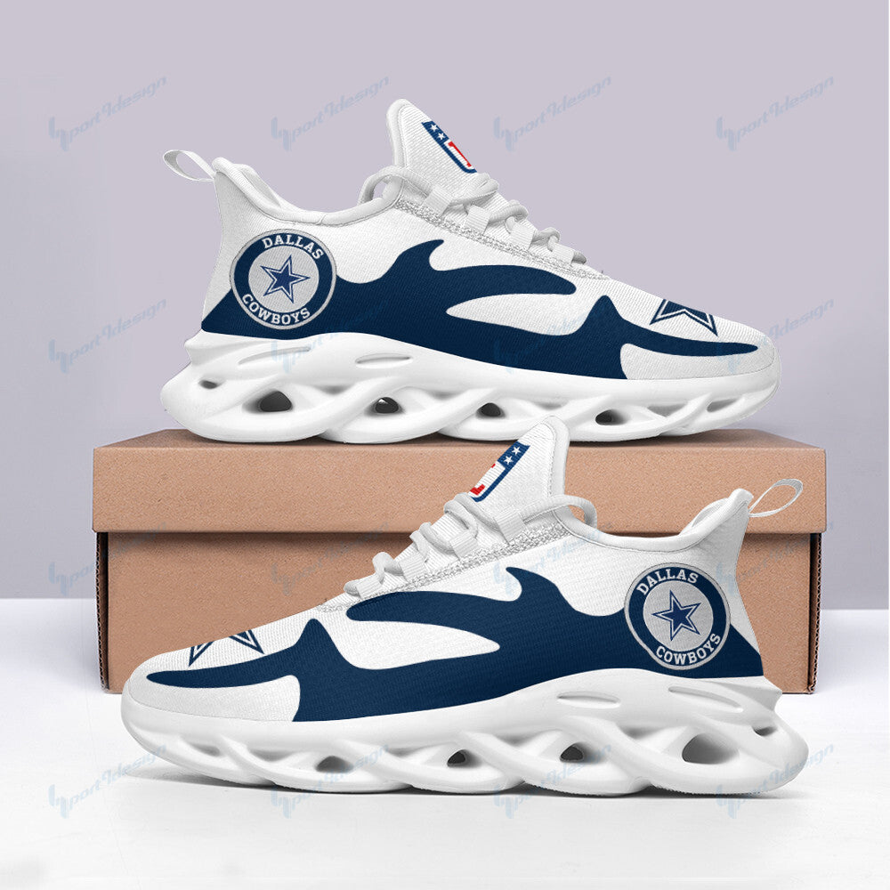 Dallas Cowboys NFL Max Soul Shoes Sneakers for Men And Women – NFL Football Fan Shoes, Team Sneakers