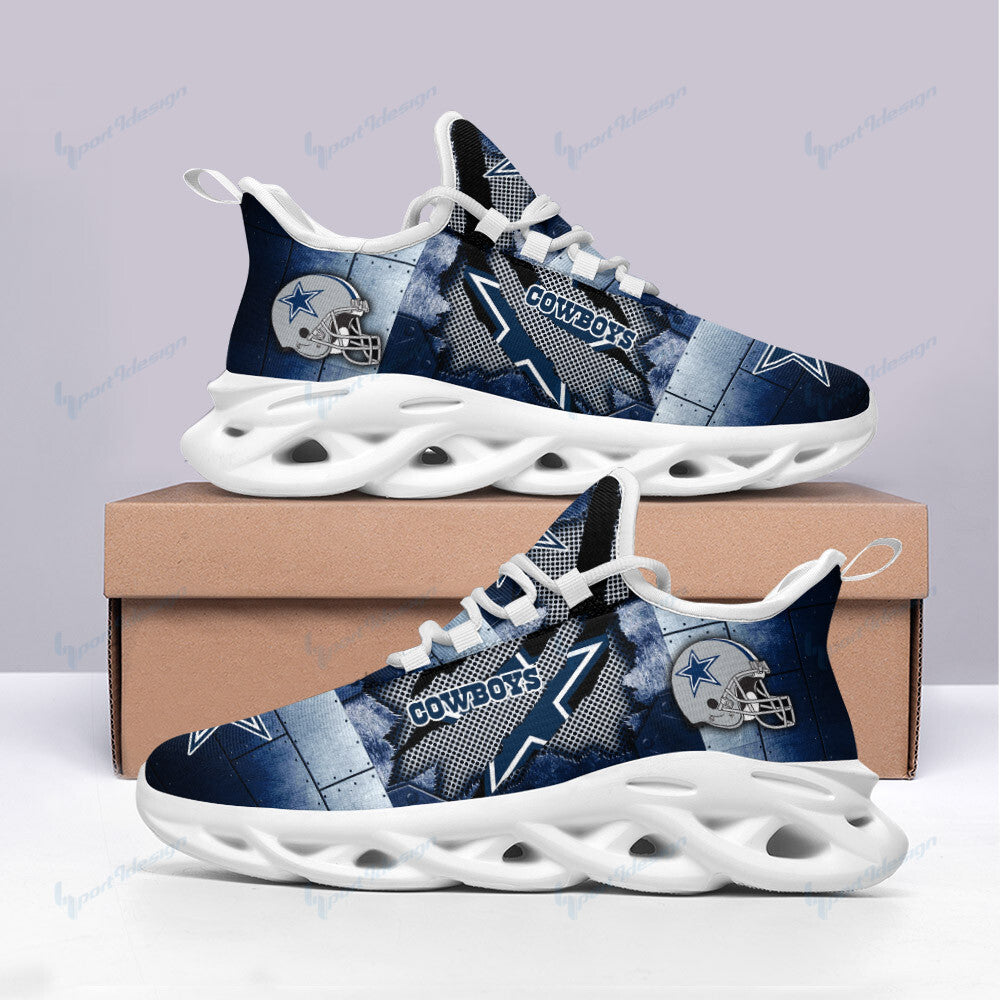 Dallas Cowboys NFL Max Soul Shoes Sneakers for Men And Women – NFL Football Fan Shoes, Team Sneakers