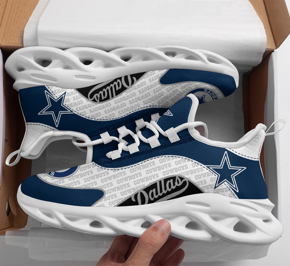 Dallas Cowboys NFL Max Soul Shoes Sneakers for Men And Women – NFL Football Fan Shoes, Team Sneakers - Image 3