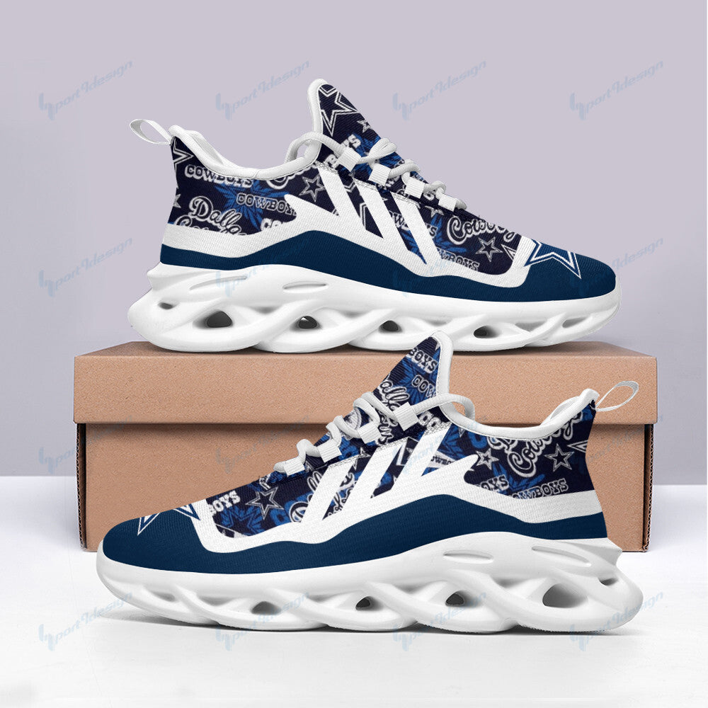 Dallas Cowboys NFL Max Soul Shoes Sneakers for Men And Women – NFL Football Fan Shoes, Team Sneakers
