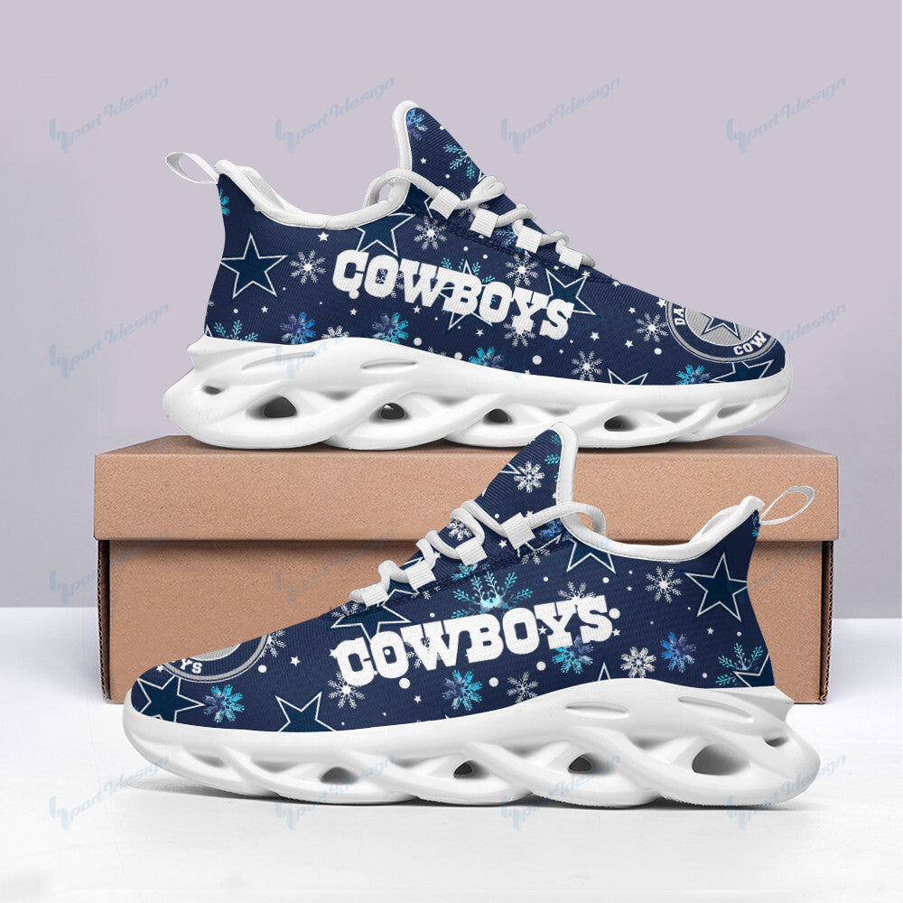 Dallas Cowboys NFL Max Soul Shoes Sneakers for Men And Women – NFL Football Fan Shoes, Team Sneakers