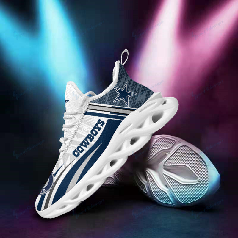 Dallas Cowboys NFL Max Soul Shoes Sneakers for Men And Women – NFL Football Fan Shoes, Team Sneakers - Image 3