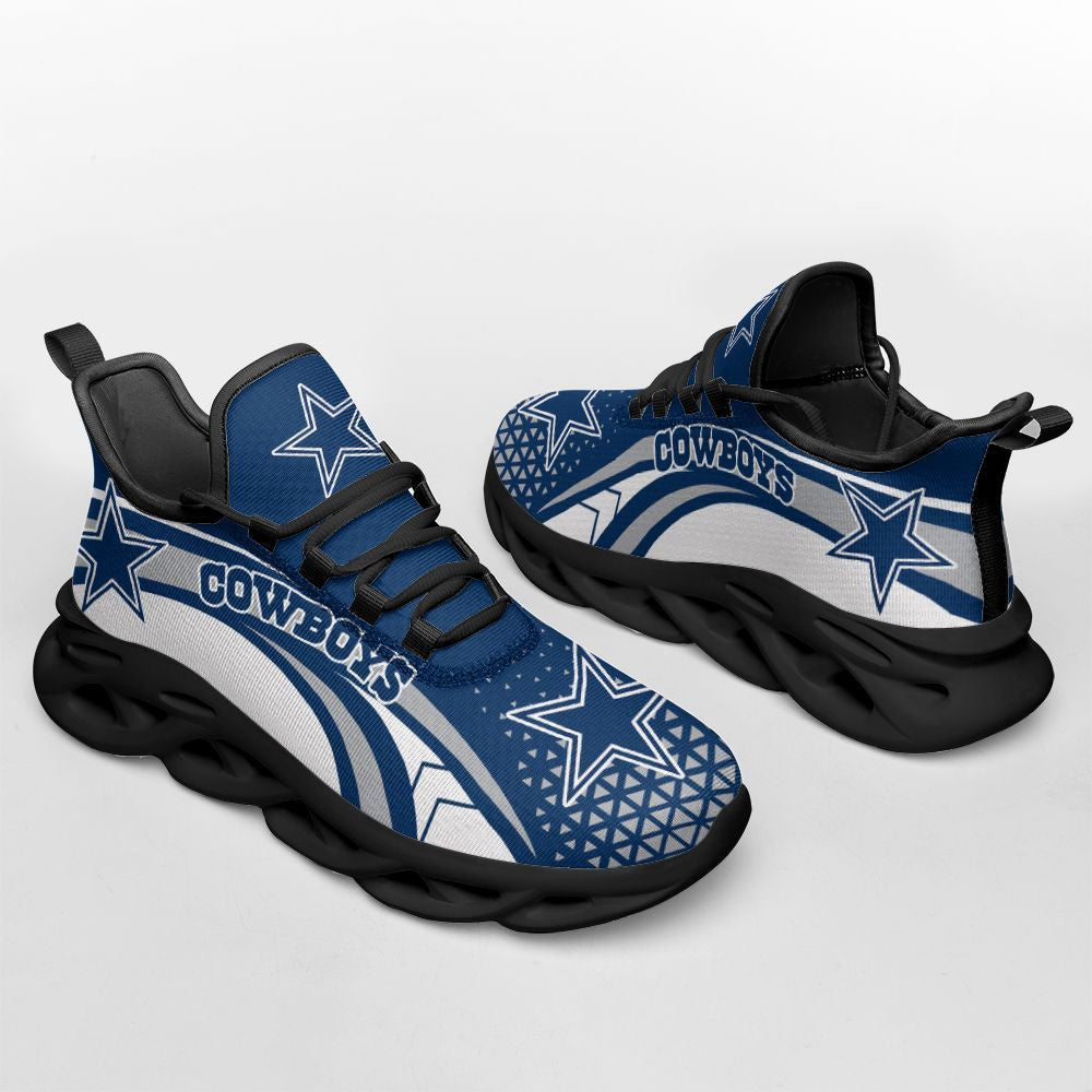 Dallas Cowboys NFL Max Soul Shoes Sneakers for Men And Women – NFL Football Fan Shoes, Team Sneakers - Image 6