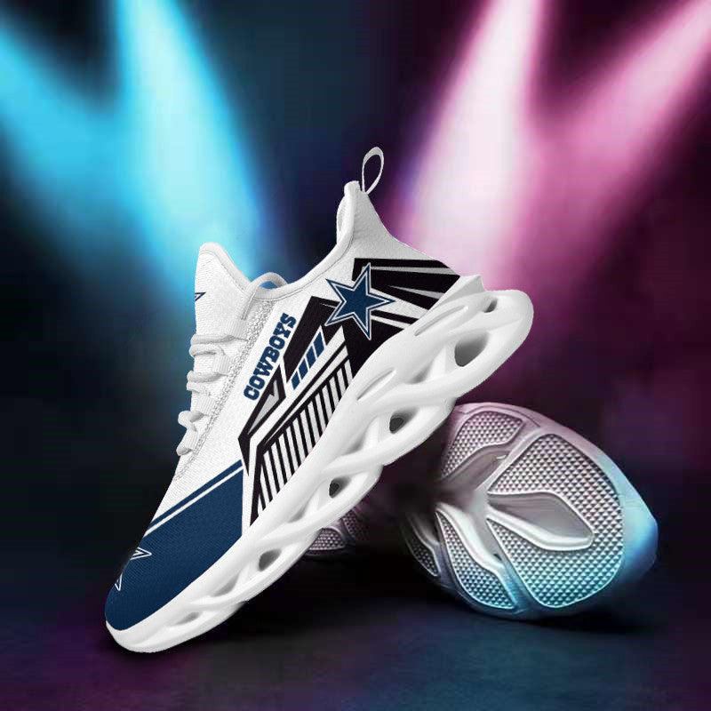 Dallas Cowboys NFL Max Soul Shoes Sneakers for Men And Women – NFL Football Fan Shoes, Team Sneakers