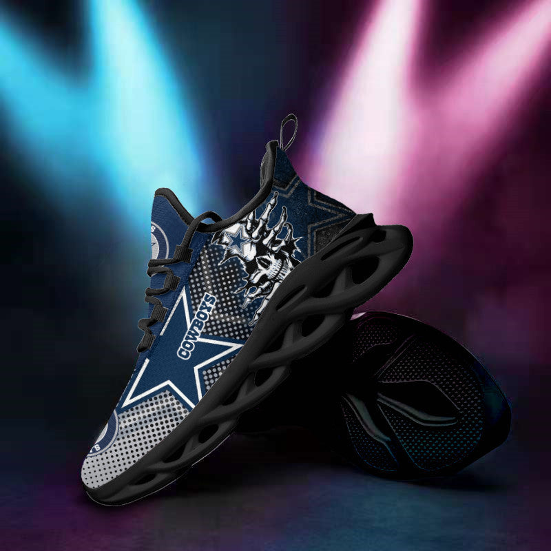 Dallas Cowboys NFL Max Soul Shoes Sneakers for Men And Women – NFL Football Fan Shoes, Team Sneakers - Image 4