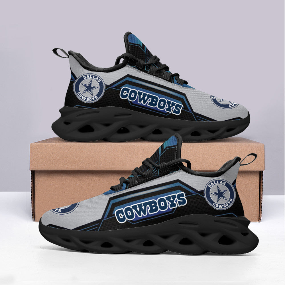 Dallas Cowboys NFL Max Soul Shoes Sneakers for Men And Women – NFL Football Fan Shoes, Team Sneakers