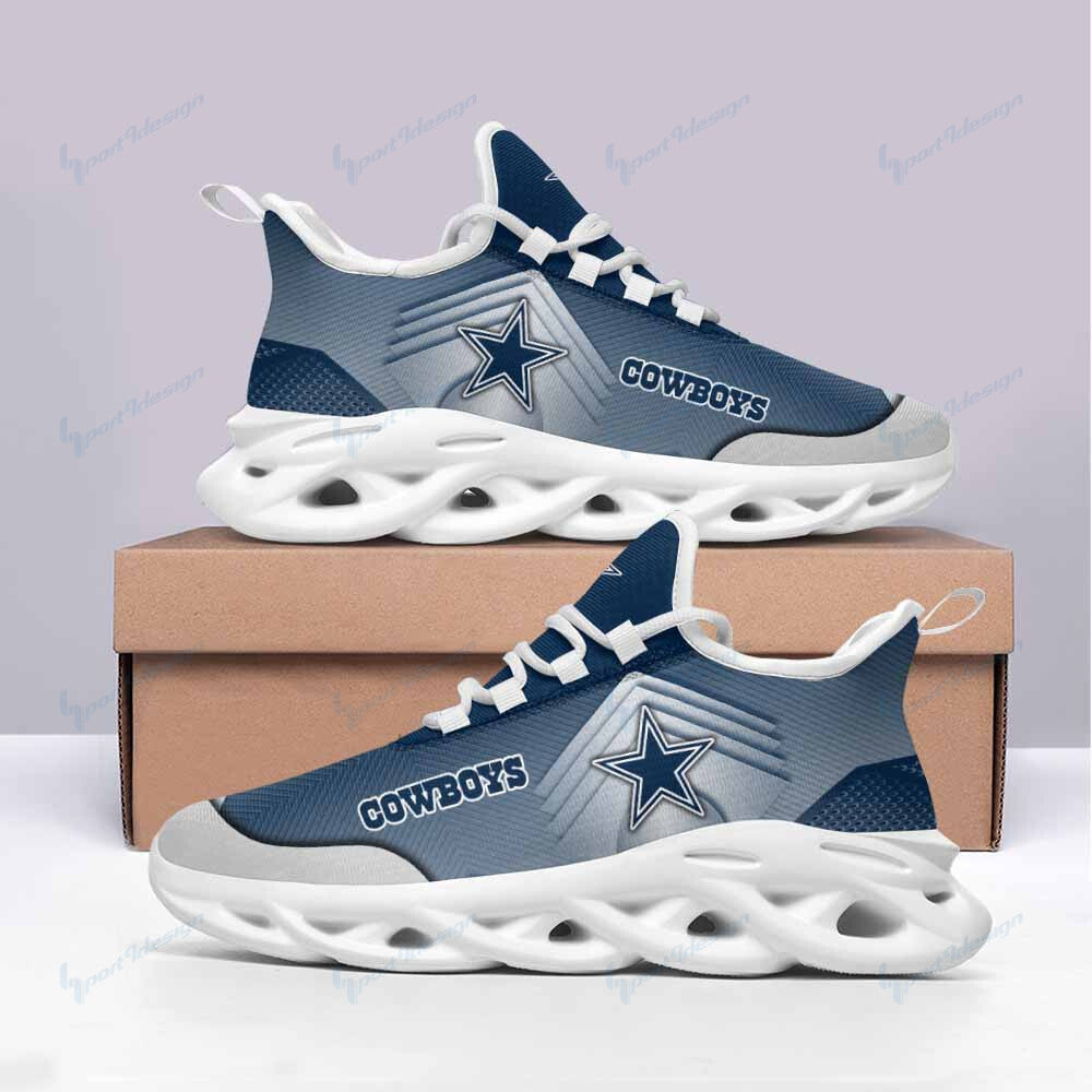 Dallas Cowboys NFL Max Soul Shoes Sneakers for Men And Women – NFL Football Fan Shoes, Team Sneakers