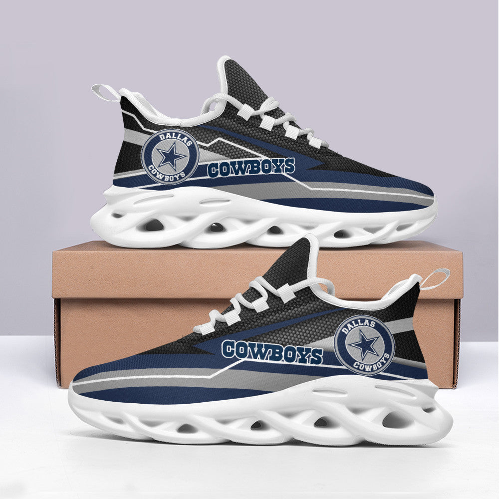 Dallas Cowboys NFL Max Soul Shoes Sneakers for Men And Women – NFL Football Fan Shoes, Team Sneakers