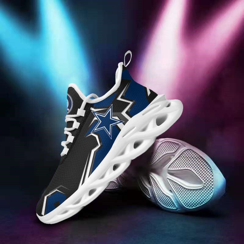Dallas Cowboys NFL Max Soul Shoes Sneakers for Men And Women – NFL Football Fan Shoes, Team Sneakers