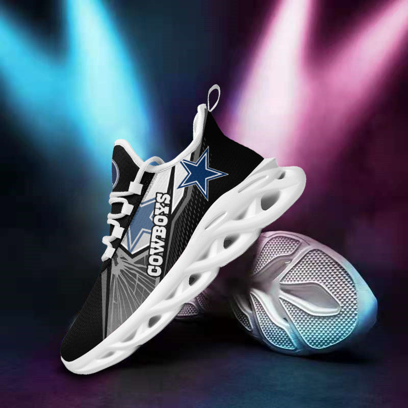 Dallas Cowboys NFL Max Soul Shoes Sneakers for Men And Women – NFL Football Fan Shoes, Team Sneakers