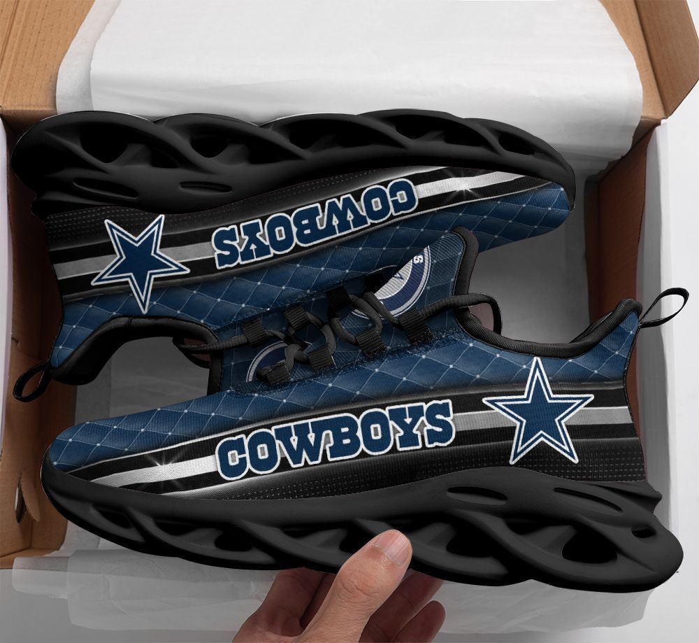 Dallas Cowboys NFL Max Soul Shoes Sneakers for Men And Women – NFL Football Fan Shoes, Team Sneakers - Image 4
