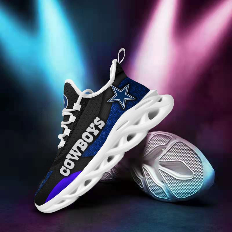 Dallas Cowboys NFL Max Soul Shoes Sneakers for Men And Women – NFL Football Fan Shoes, Team Sneakers