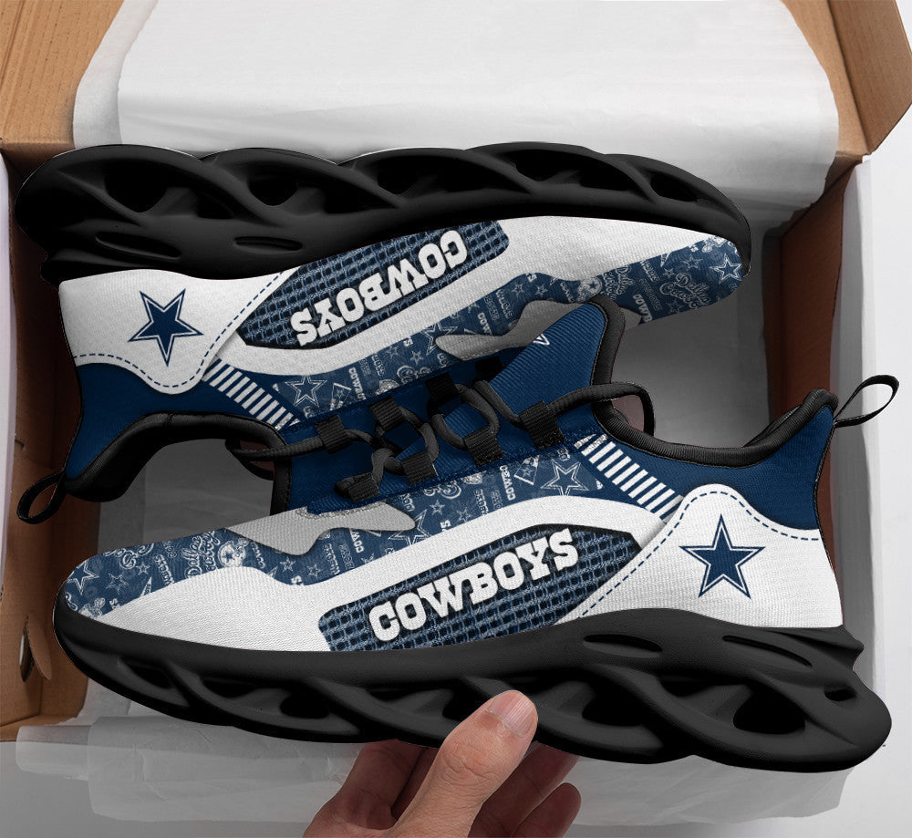 Dallas Cowboys NFL Max Soul Shoes Sneakers for Men And Women – NFL Football Fan Shoes, Team Sneakers - Image 3