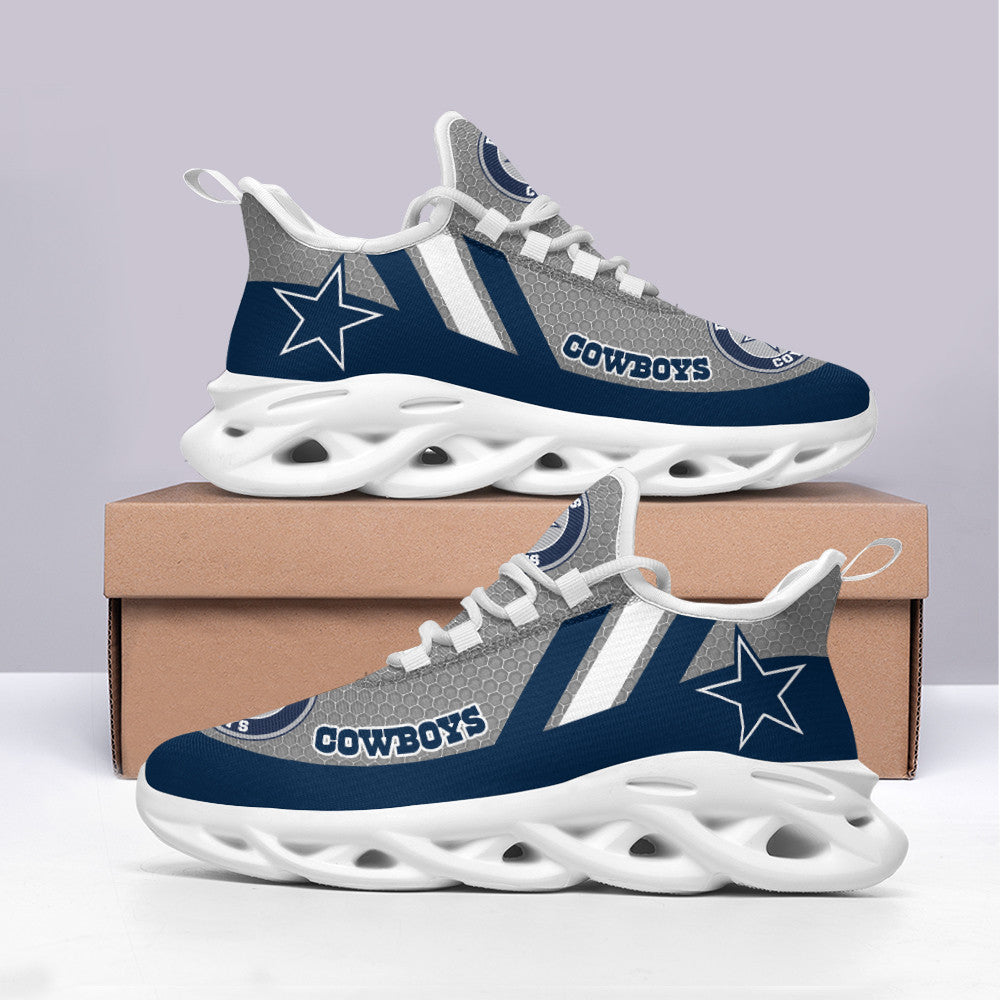 Dallas Cowboys NFL Max Soul Shoes Sneakers for Men And Women – NFL Football Fan Shoes, Team Sneakers