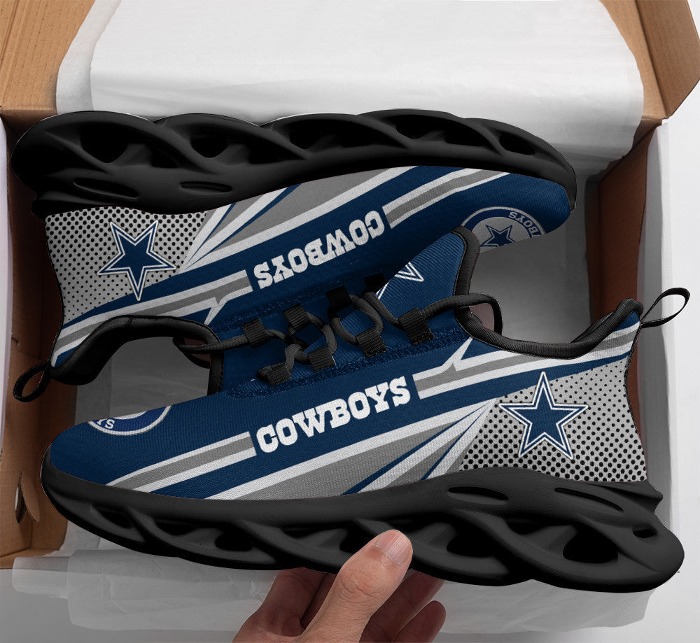 Dallas Cowboys NFL Max Soul Shoes Sneakers for Men And Women – NFL Football Fan Shoes, Team Sneakers - Image 4