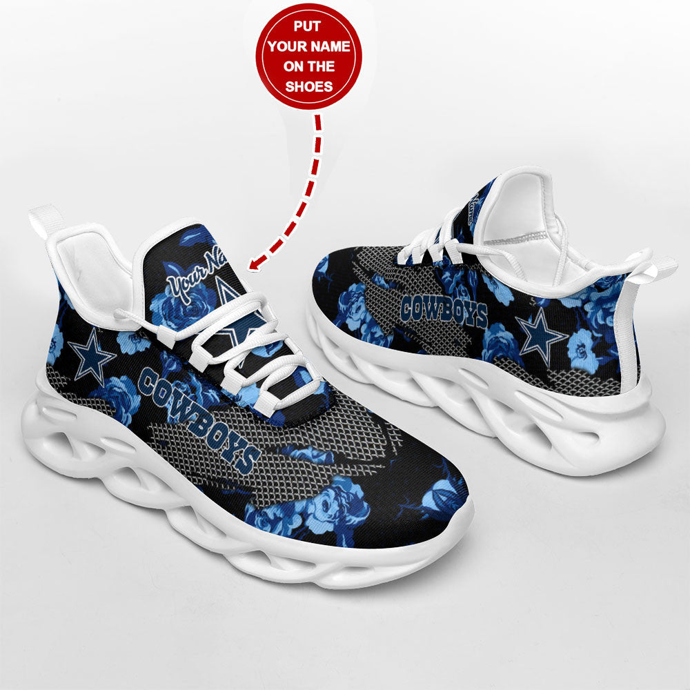 Dallas Cowboys NFL Max Soul Shoes Sneakers for Men And Women – NFL Football Fan Shoes, Team Sneakers - Image 4