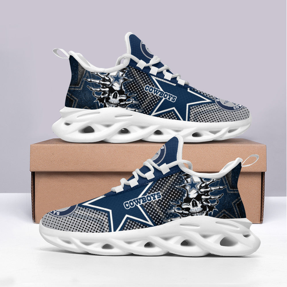 Dallas Cowboys NFL Max Soul Shoes Sneakers for Men And Women – NFL Football Fan Shoes, Team Sneakers