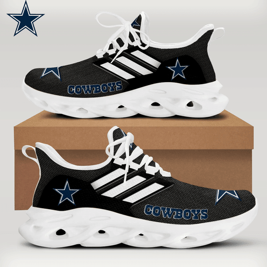 Dallas Cowboys NFL Max Soul Shoes Sneakers for Men And Women – NFL Football Fan Shoes, Team Sneakers