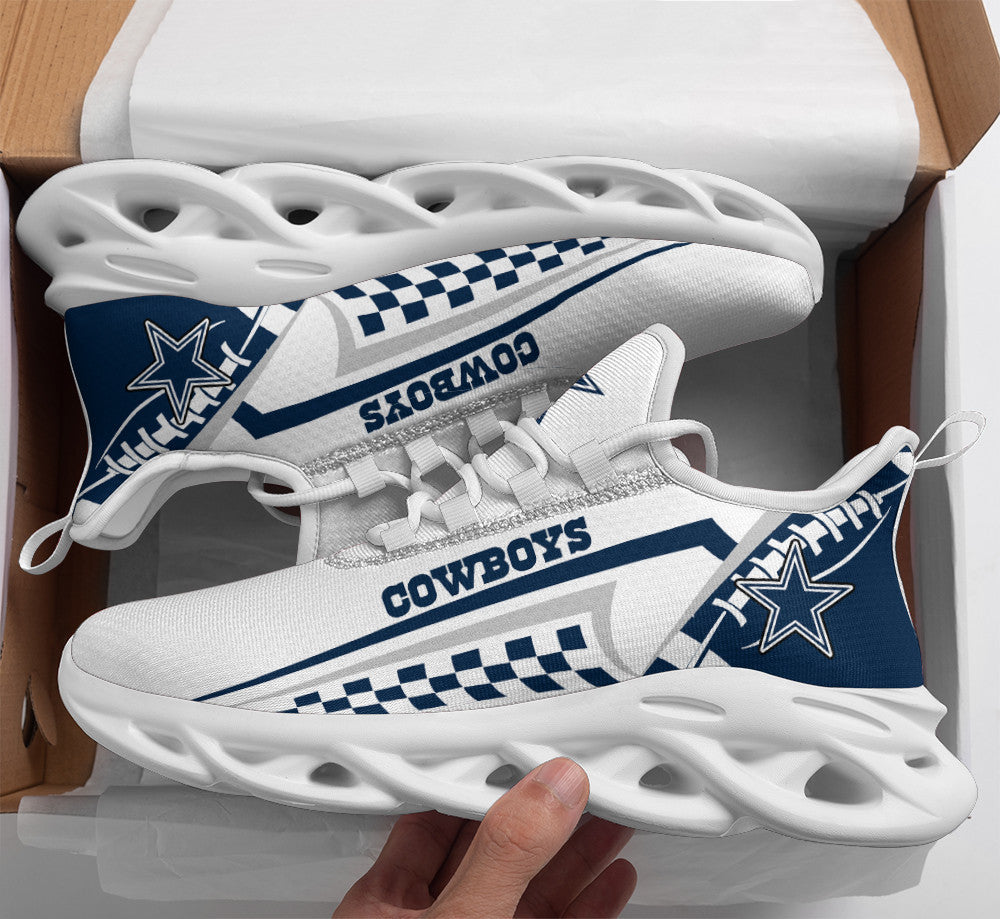 Dallas Cowboys NFL Max Soul Shoes Sneakers for Men And Women – NFL Football Fan Shoes, Team Sneakers - Image 3