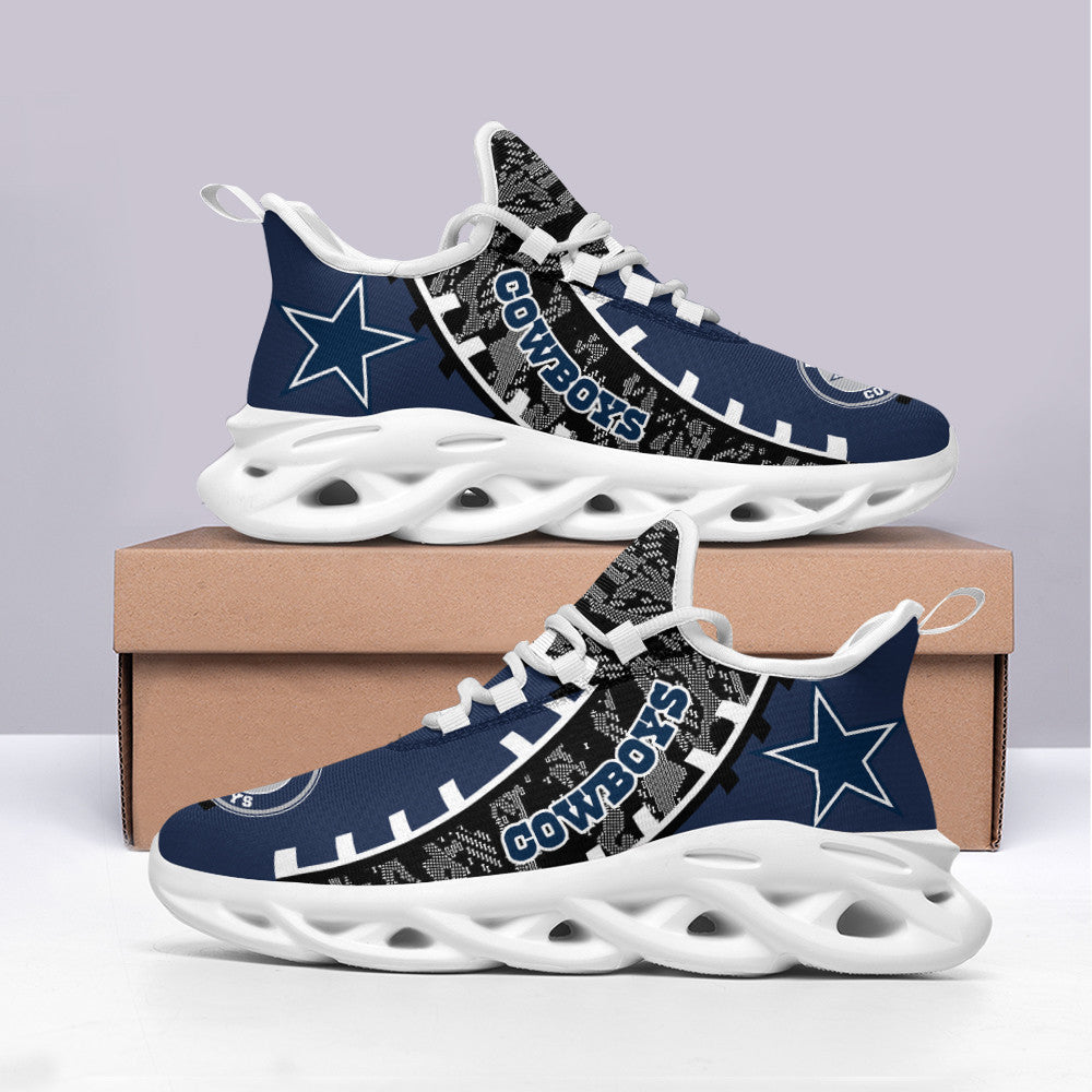 Dallas Cowboys NFL Max Soul Shoes Sneakers for Men And Women – NFL Football Fan Shoes, Team Sneakers