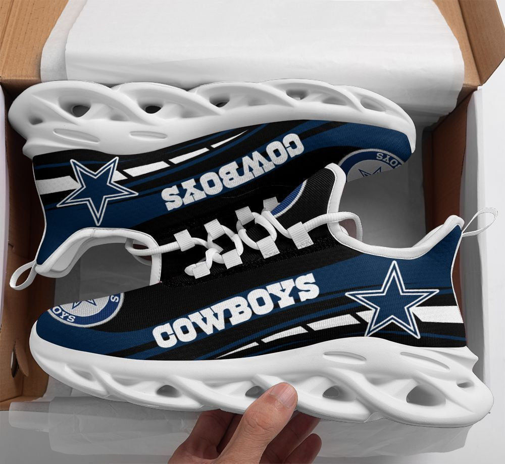 Dallas Cowboys NFL Max Soul Shoes Sneakers for Men And Women – NFL Football Fan Shoes, Team Sneakers