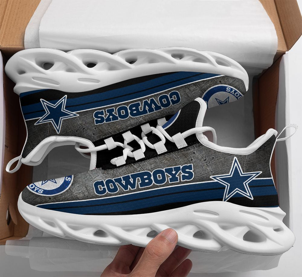 Dallas Cowboys NFL Max Soul Shoes Sneakers for Men And Women – NFL Football Fan Shoes, Team Sneakers