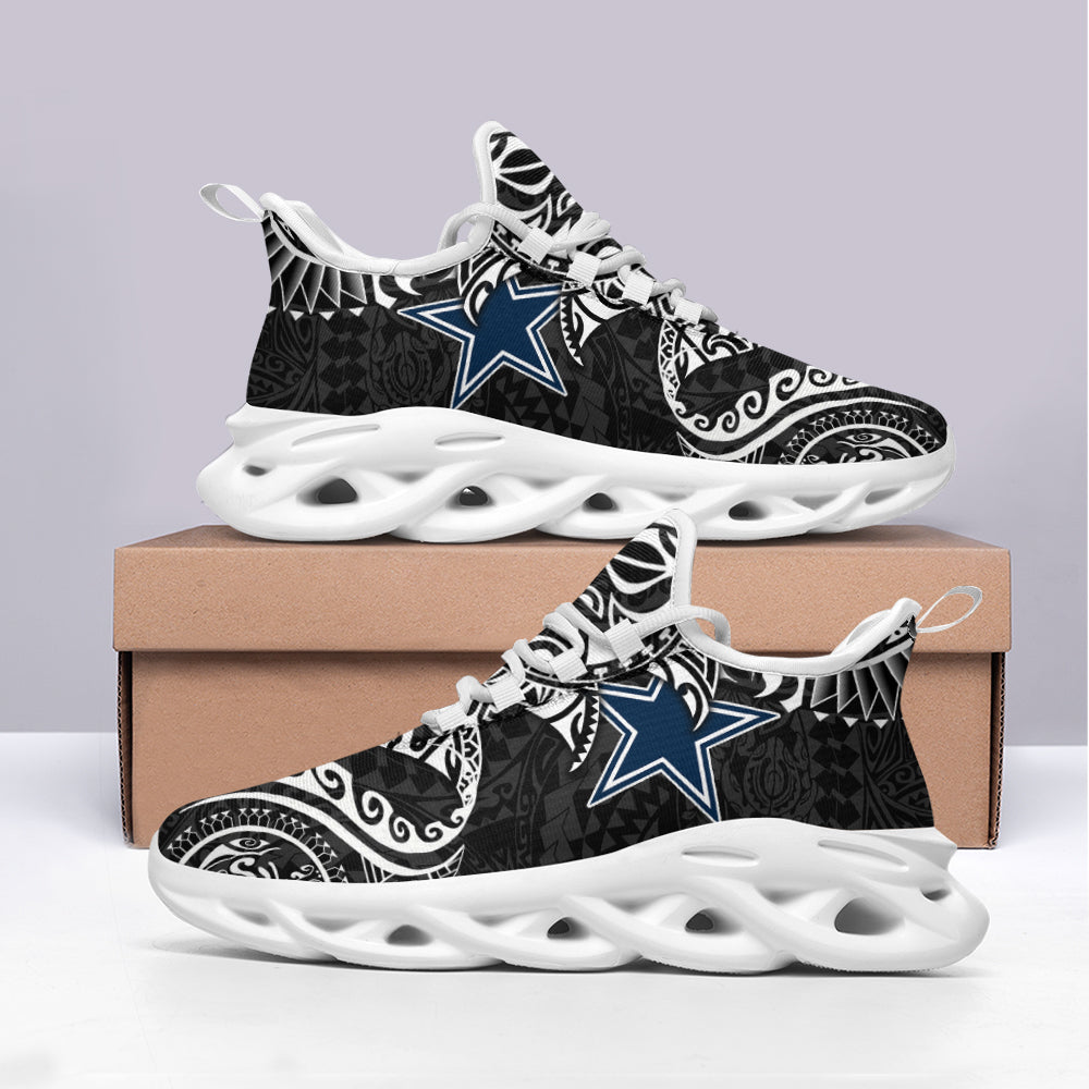 Dallas Cowboys NFL Max Soul Shoes Sneakers for Men And Women – NFL Football Fan Shoes, Team Sneakers