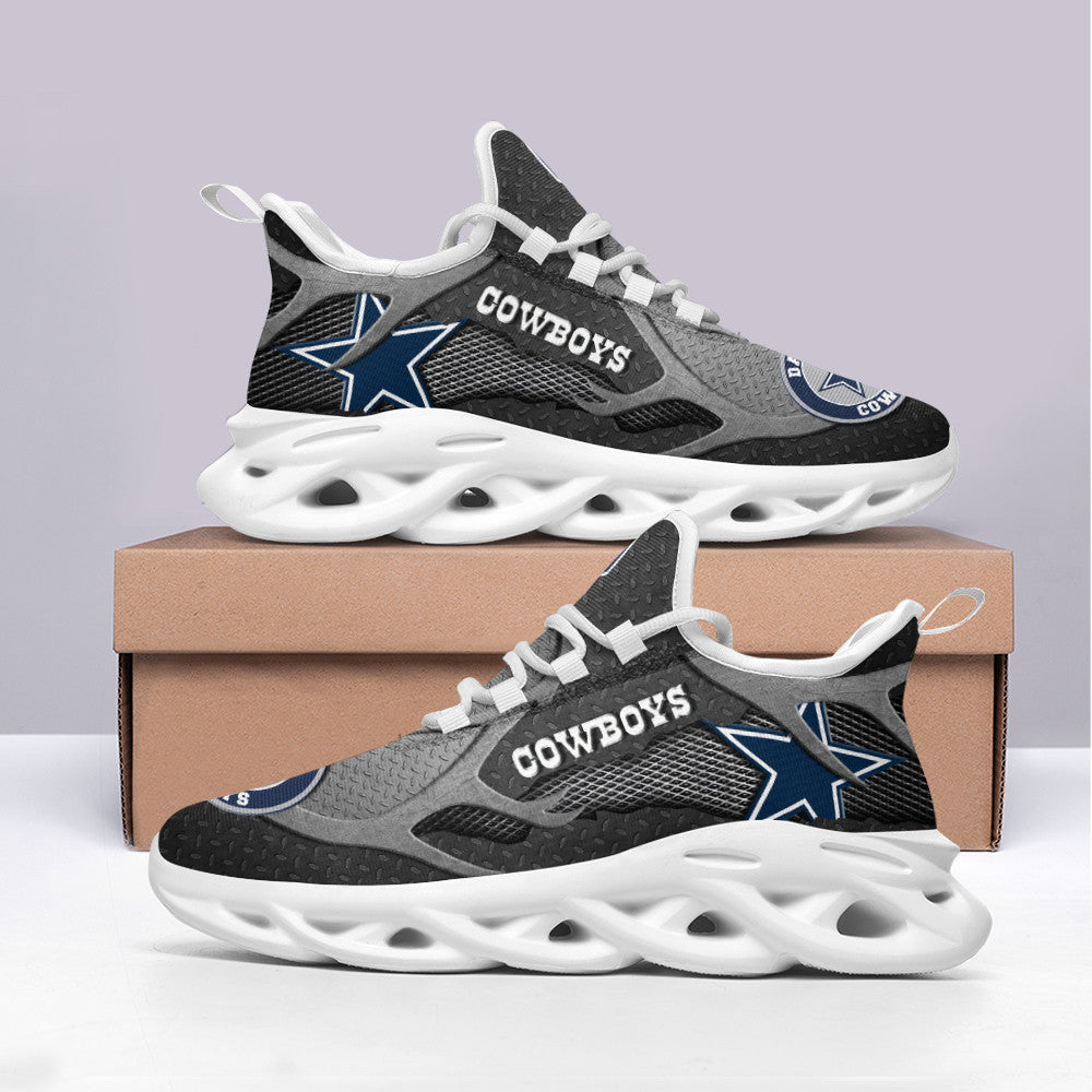 Dallas Cowboys NFL Max Soul Shoes Sneakers for Men And Women – NFL Football Fan Shoes, Team Sneakers