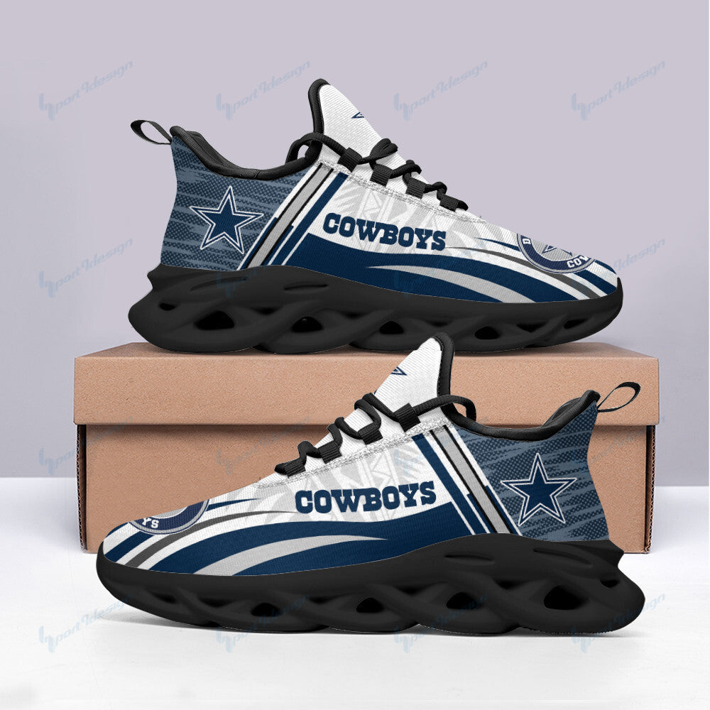 Dallas Cowboys NFL Max Soul Shoes Sneakers for Men And Women – NFL Football Fan Shoes, Team Sneakers