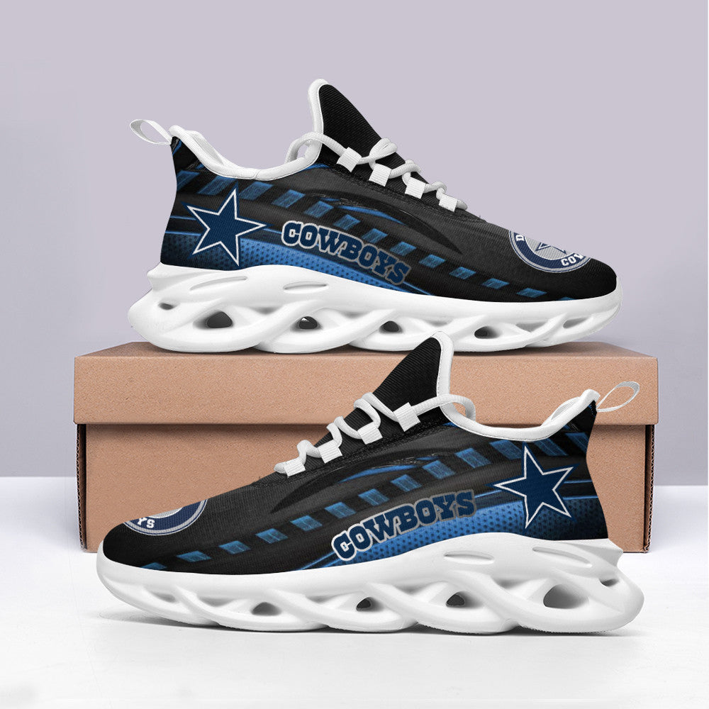 Dallas Cowboys NFL Max Soul Shoes Sneakers for Men And Women – NFL Football Fan Shoes, Team Sneakers