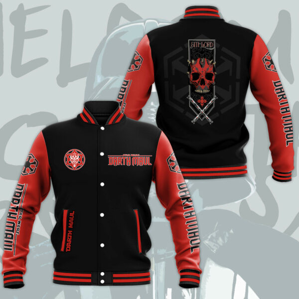 Darth Maul Fashion Baseball Jacket for Men & Women | Star Wars Fan Gift