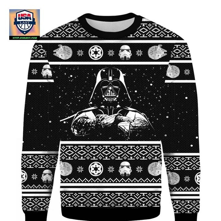Darth Vader Star Wars I Find Your Lack of Cheer Disturbing Ugly 3D Christmas Sweater