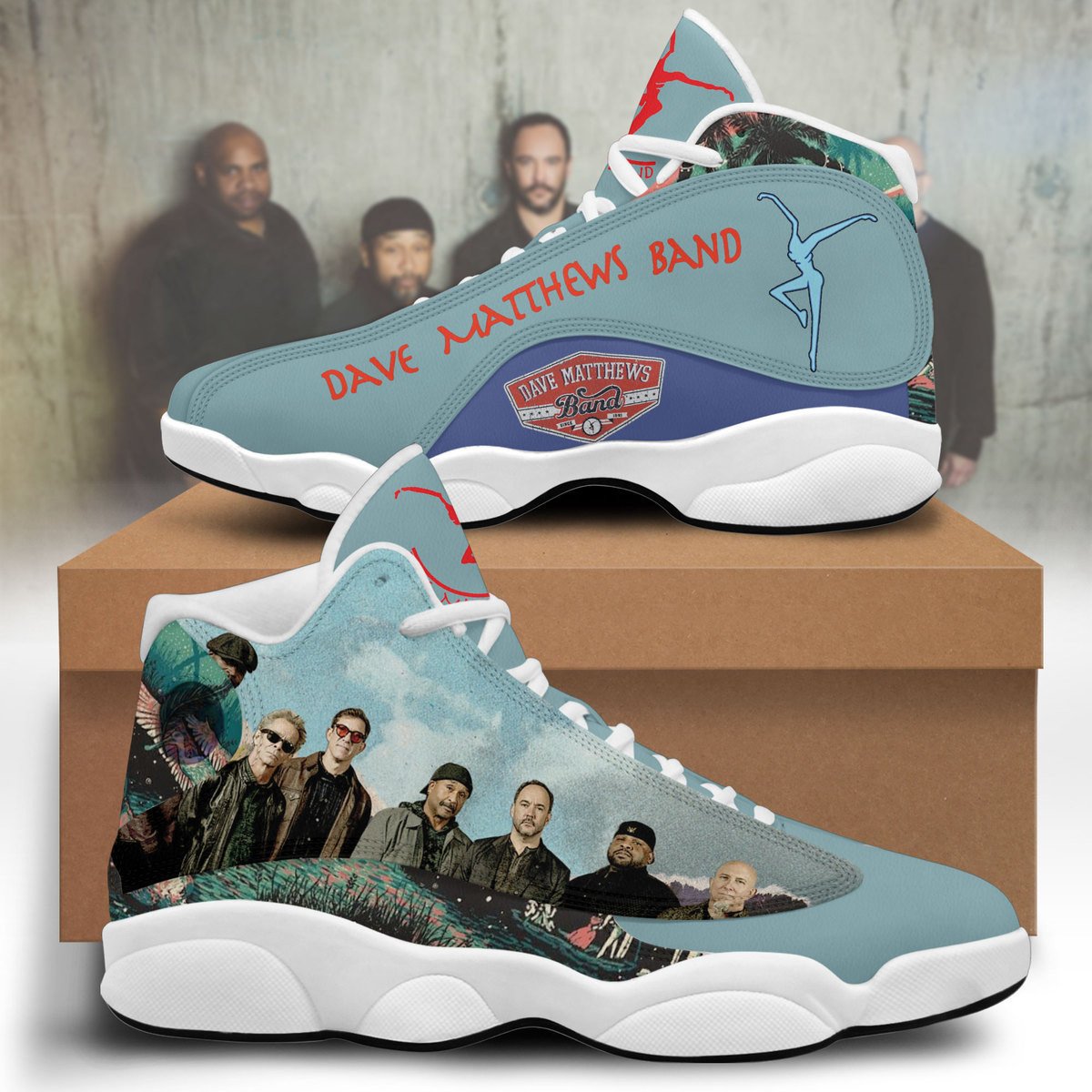 Dave Matthews Band JD13 Sneakers Shoes for Men & Women | Stylish Streetwear Shoes