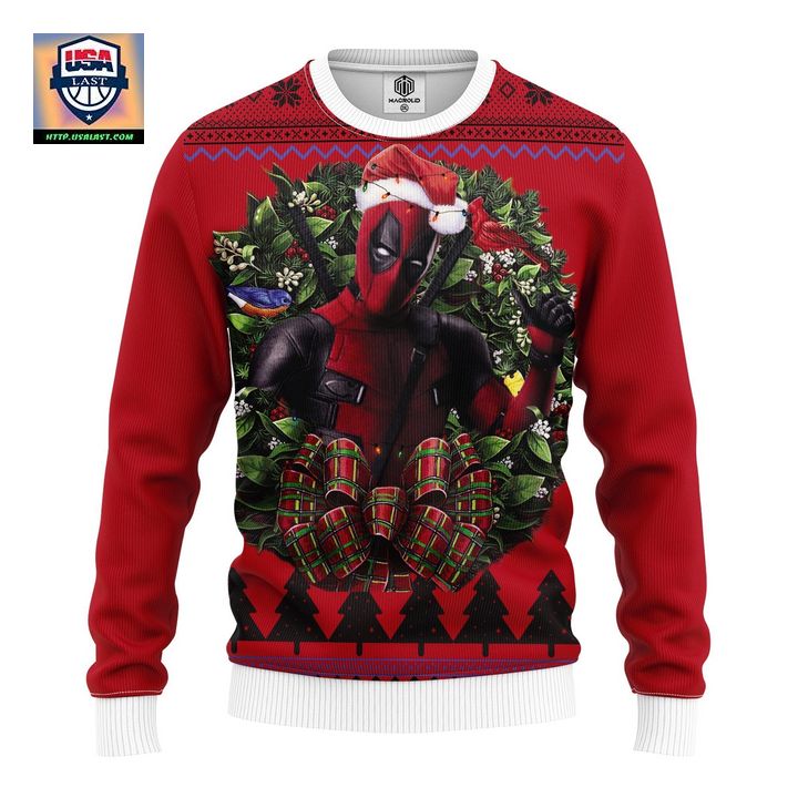 Deadpool Noel Mc Ugly Christmas Sweater Thanksgiving Gift