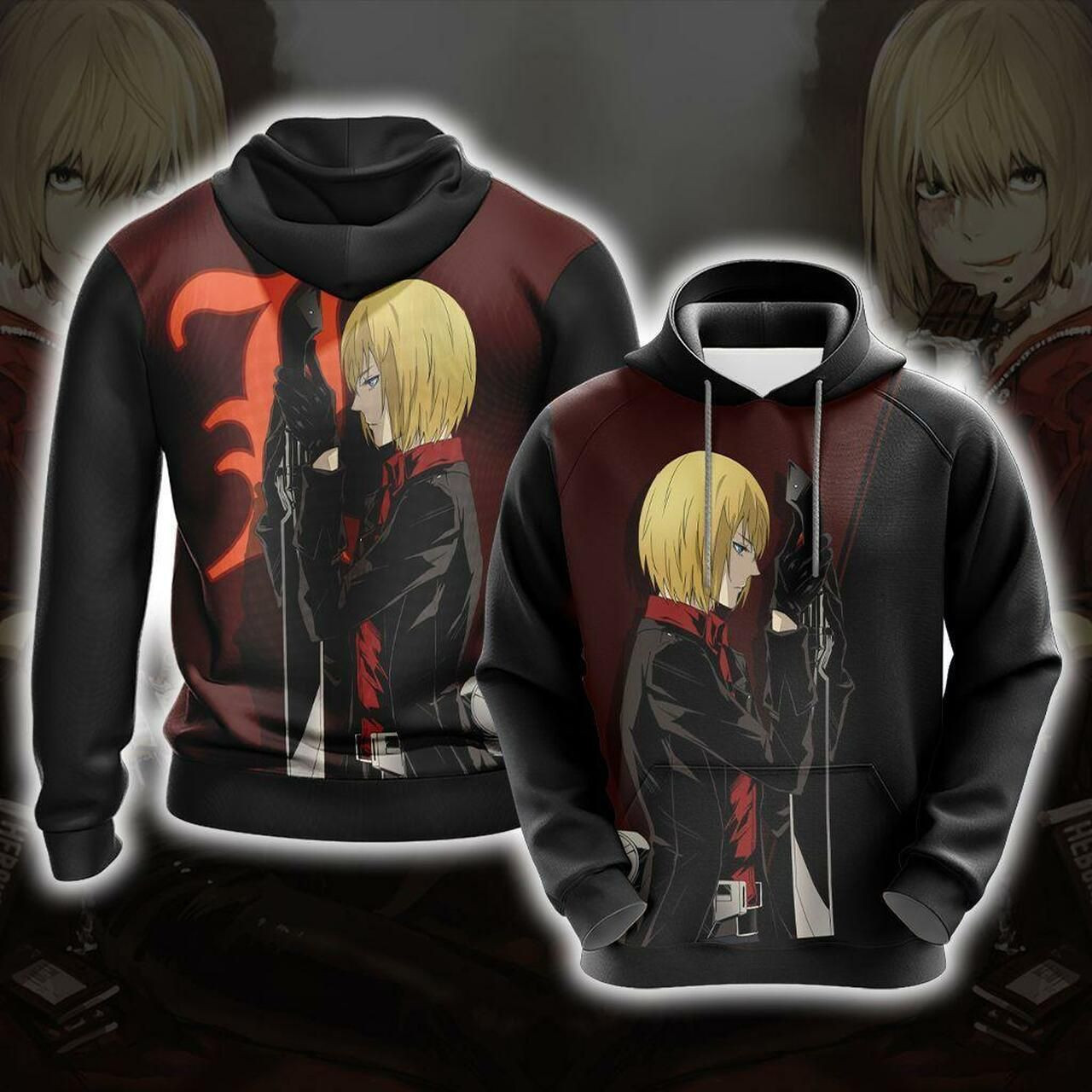 Death Note - Mello Unisex 3D All Over Print Hoodie & Zip Hoodie
