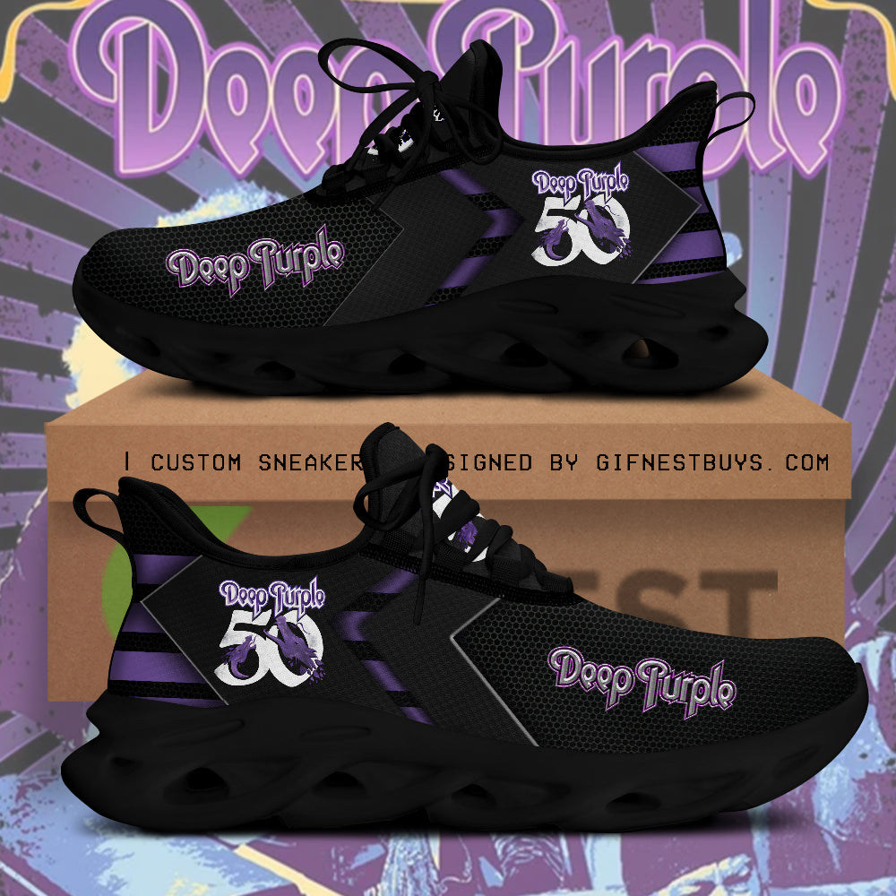 Deep Purple Max Soul Shoes Sneakers for Men And Women – Casual Shoes, Streetwear Shoes