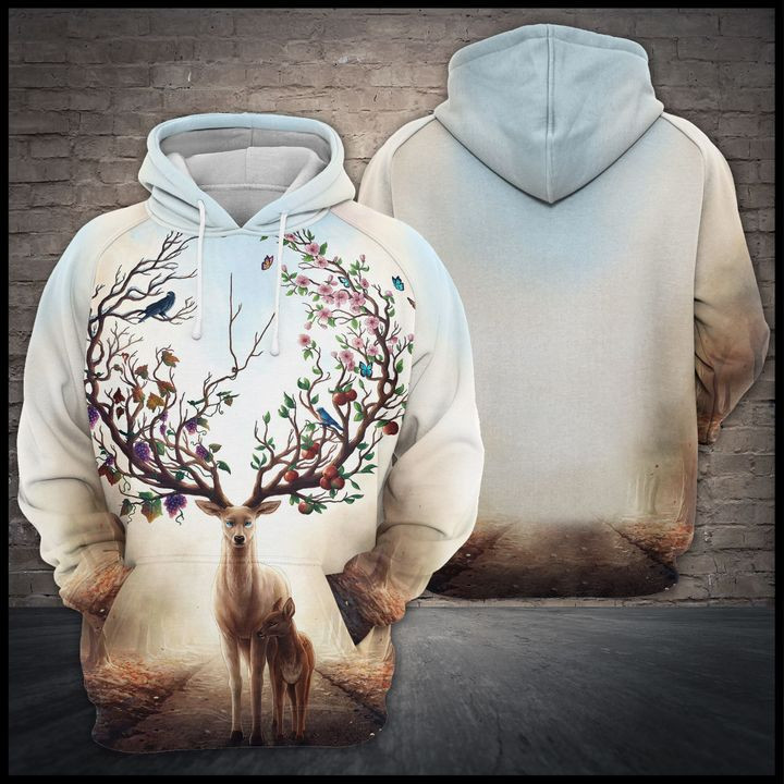 Deer Season 3D All Over Print Hoodie & Zip Hoodie