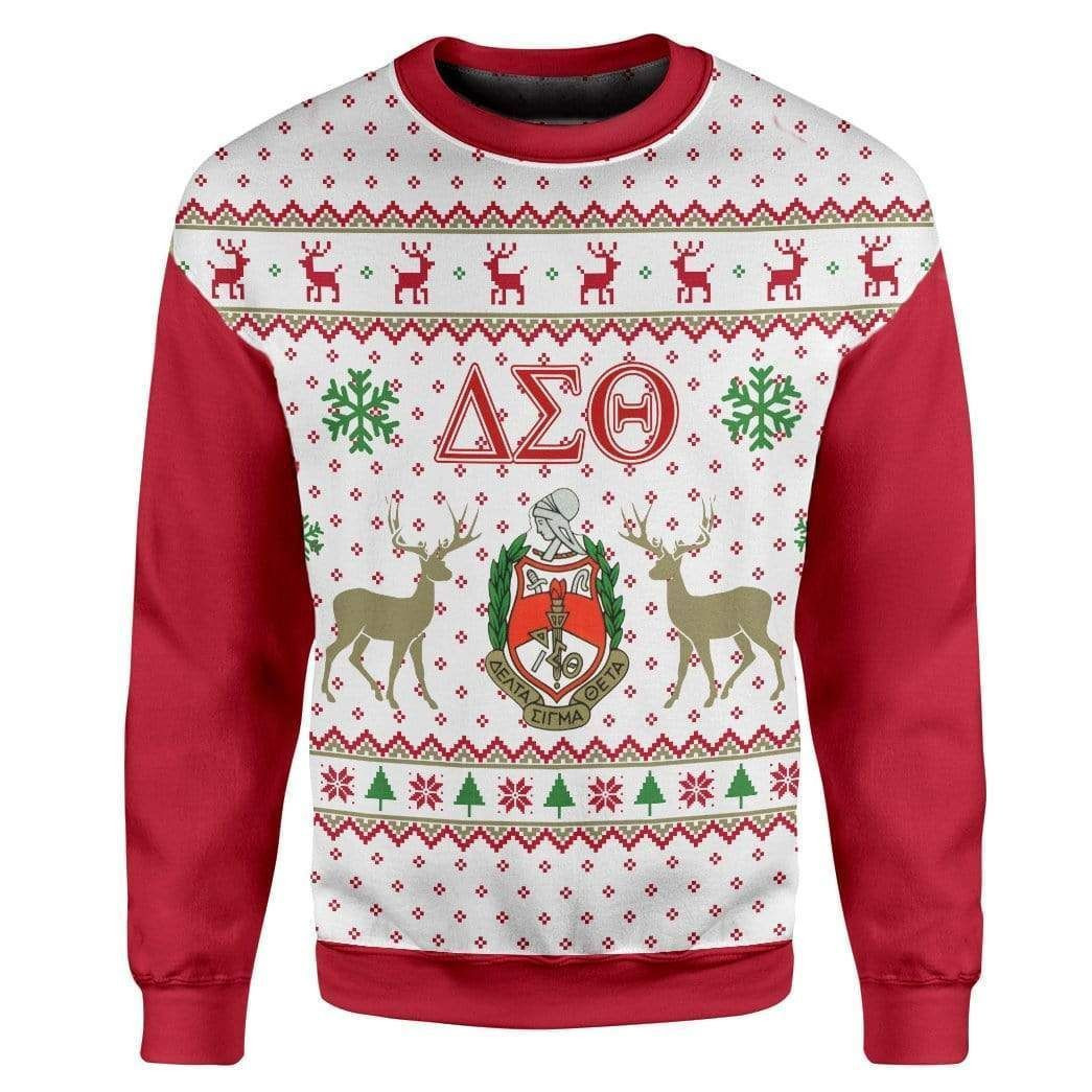 Delta Sigma Theta For Unisex Ugly Christmas Sweater,