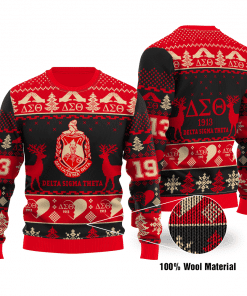 Delta Sigma Theta Limited Edition Ugly Christmas Sweater,