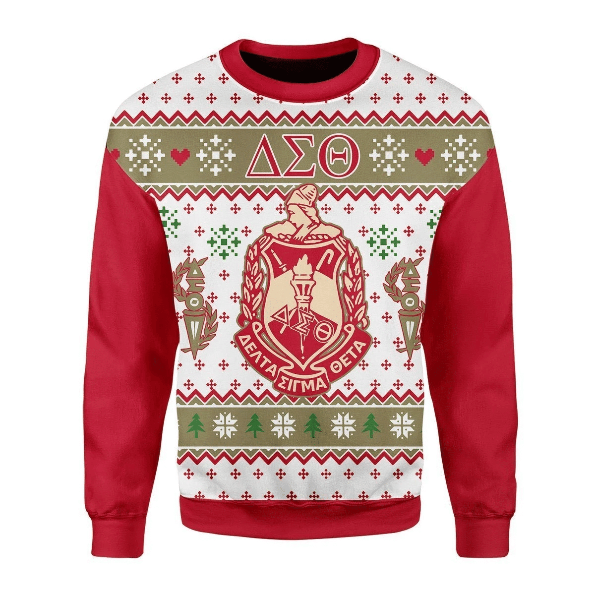 Delta Sigma Theta Ugly Christmas Sweater,