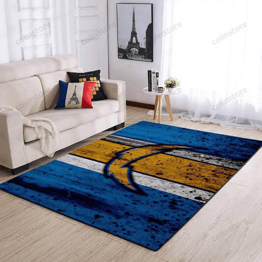 Denver Broncos 3D Rectangle Area Rug – Full Print Carpet For Living Room & Bedroom Home Decor