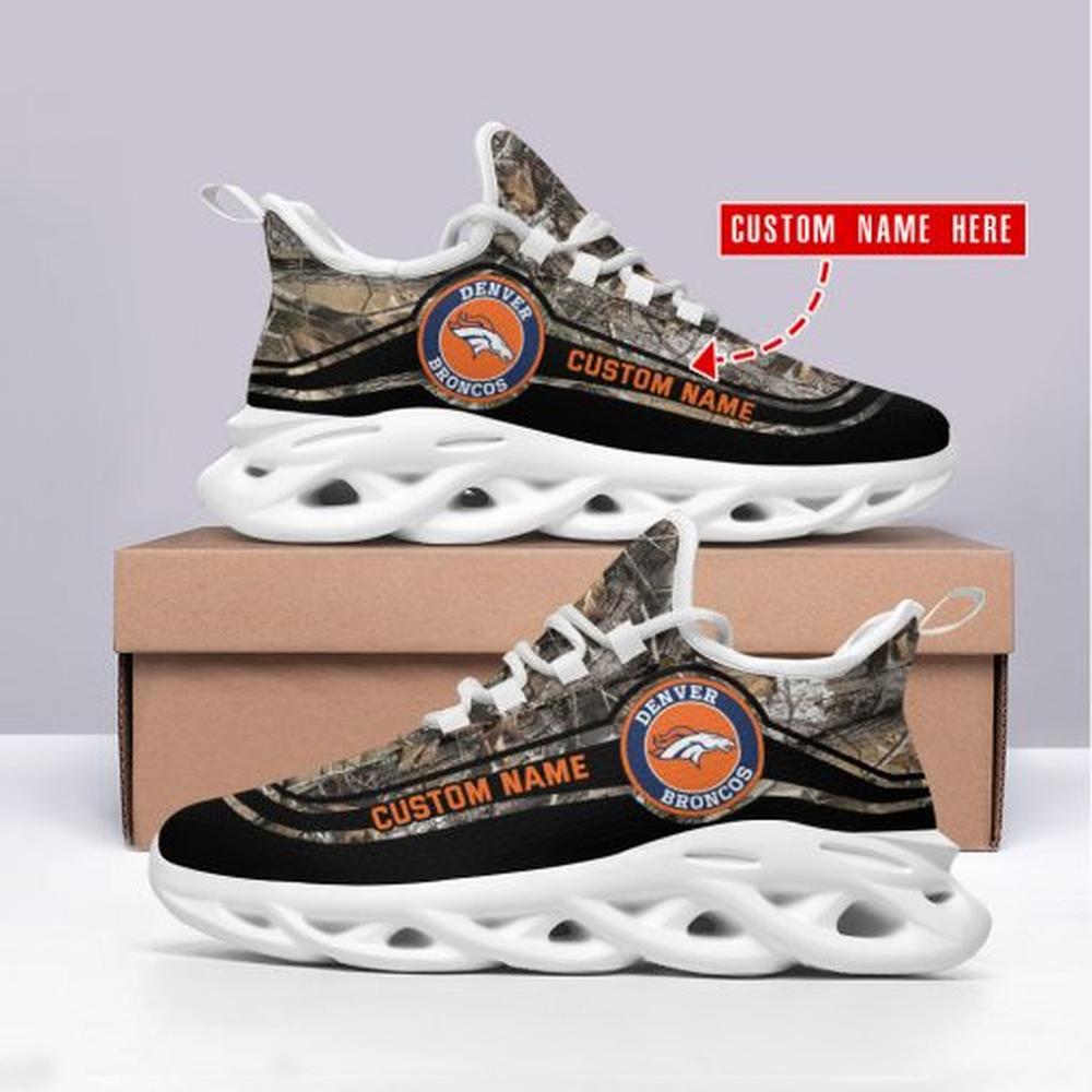 Denver Broncos Max Soul Shoes Sneakers for Men And Women – NFL Football Fan Shoes, Team Sneakers - Image 5