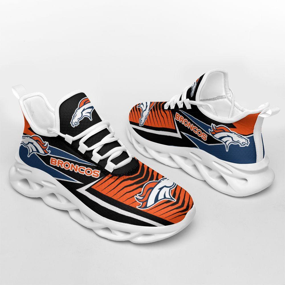 Denver Broncos Max Soul Shoes Sneakers for Men And Women – NFL Football Fan Shoes, Team Sneakers - Image 3
