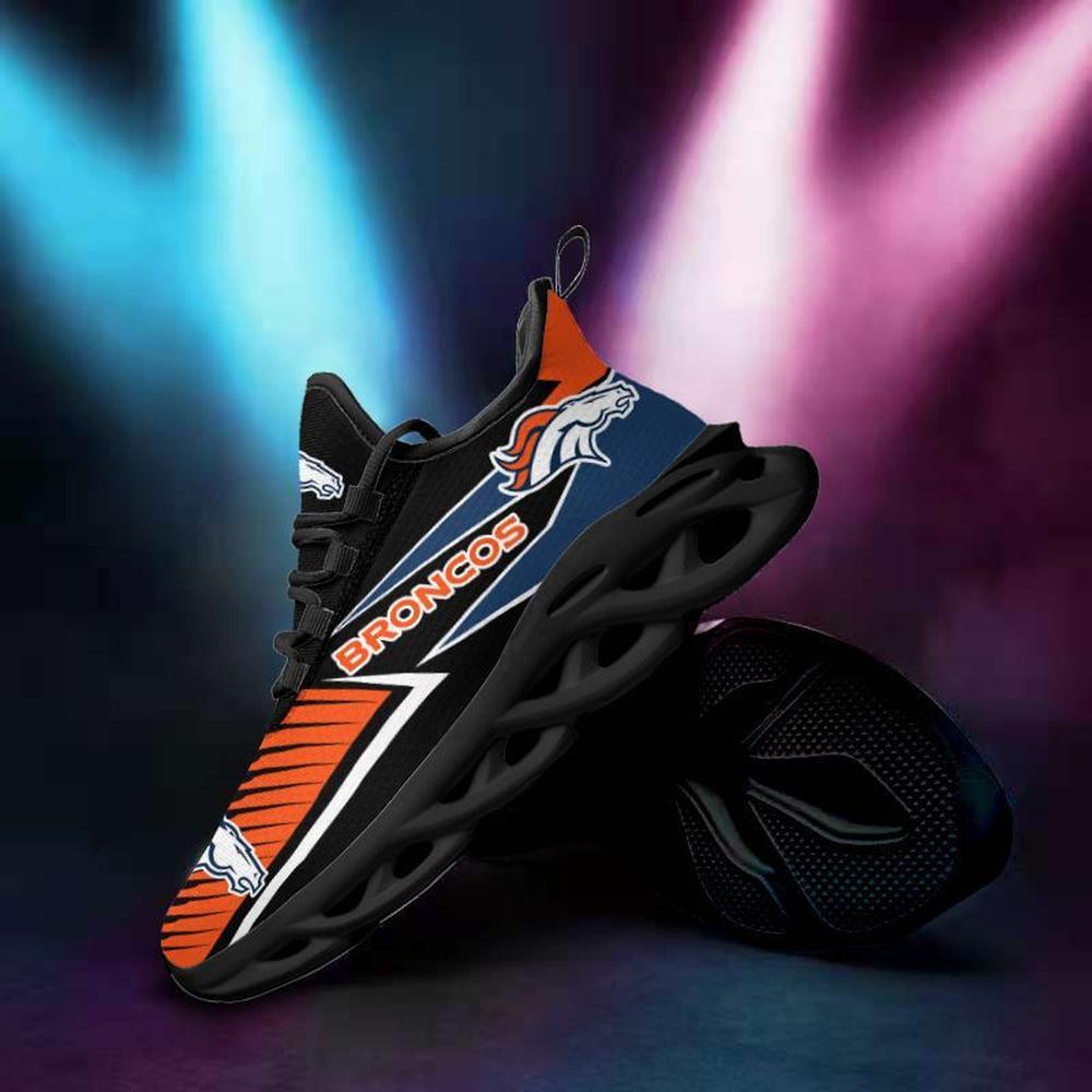 Denver Broncos Max Soul Shoes Sneakers for Men And Women – NFL Football Fan Shoes, Team Sneakers - Image 5