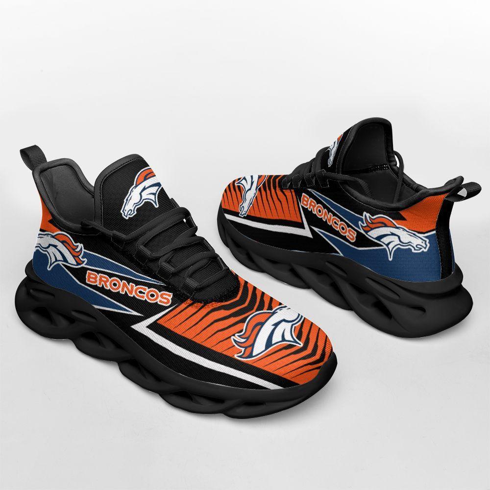 Denver Broncos Max Soul Shoes Sneakers for Men And Women – NFL Football Fan Shoes, Team Sneakers - Image 6