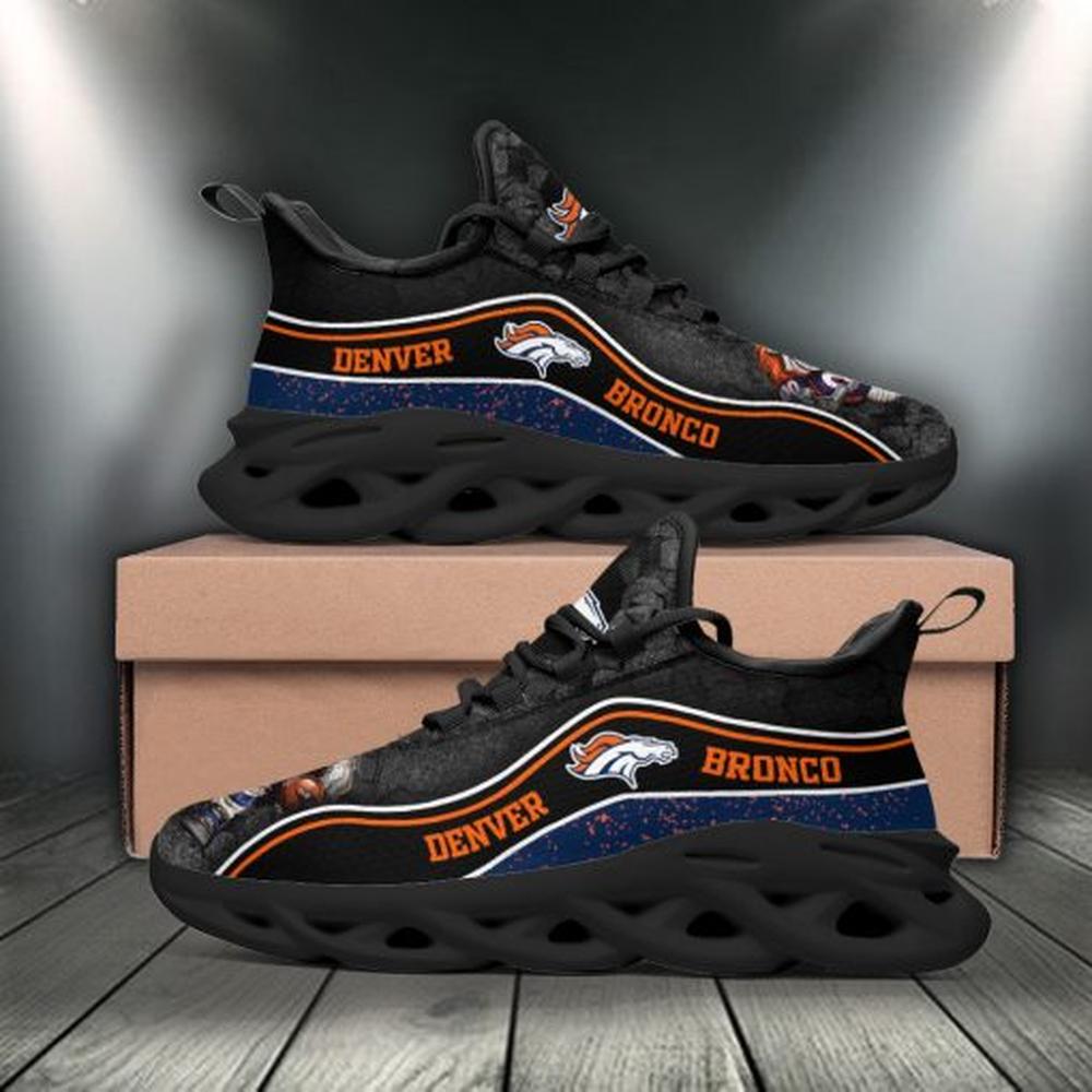 Denver Broncos Max Soul Shoes Sneakers for Men And Women – NFL Football Fan Shoes, Team Sneakers - Image 5