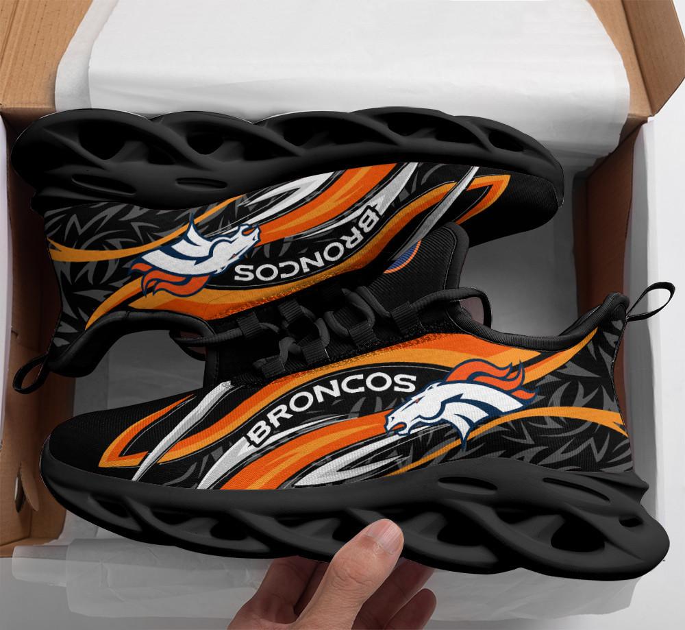 Denver Broncos Max Soul Shoes Sneakers for Men And Women – NFL Football Fan Shoes, Team Sneakers - Image 4