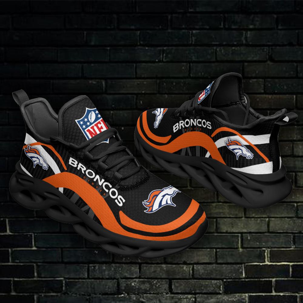Denver Broncos Max Soul Shoes Sneakers for Men And Women – NFL Football Fan Shoes, Team Sneakers - Image 3