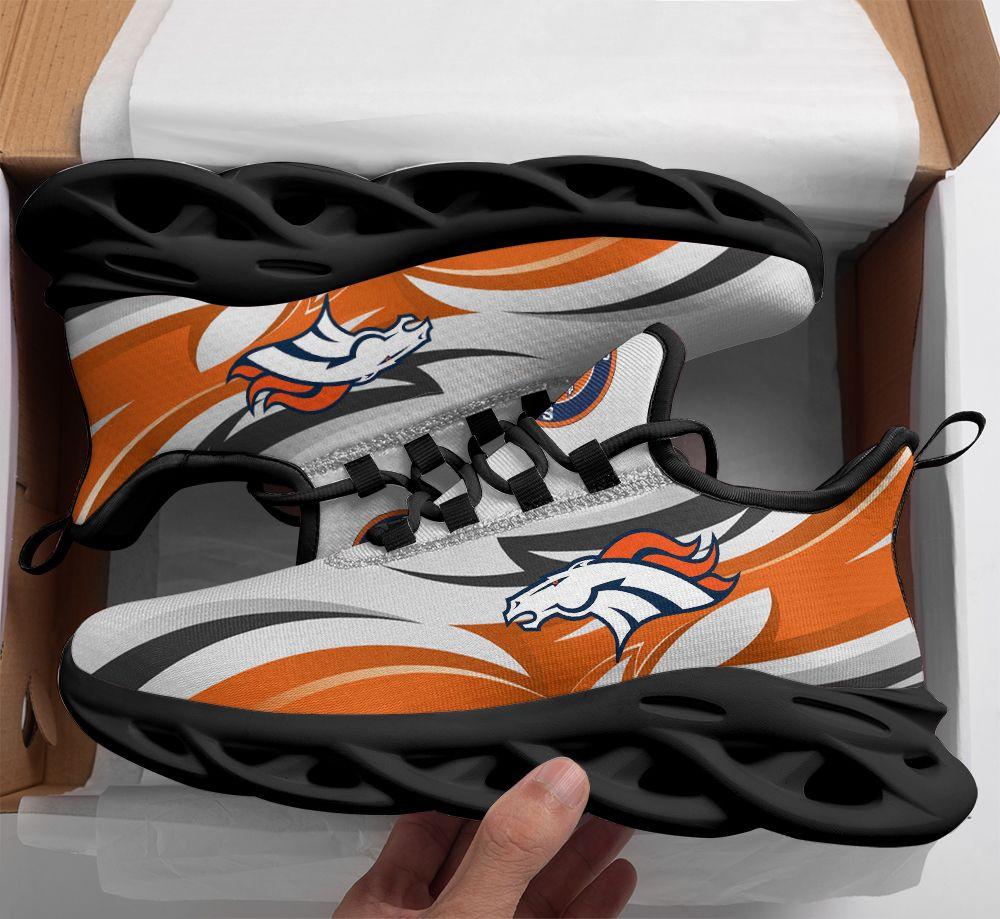 Denver Broncos Max Soul Shoes Sneakers for Men And Women – NFL Football Fan Shoes, Team Sneakers - Image 4